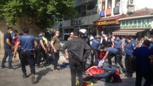 Gebze'de izinsiz George Floyd gösterisi: 13 gözaltı