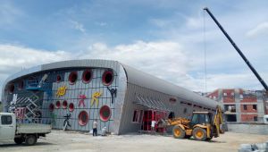 Gebze’nin spor kompleksinde çalışmalar devam ediyor