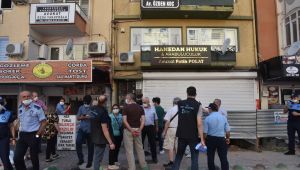 İzmit Belediyesi tehlike oluşturan binayı tahliye etti