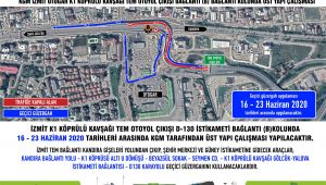 K1 Köprülü Kavşağı’nda çalışma başlıyor