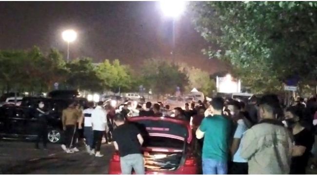 Kocaeli’de korona virüse davetiye çıkartan görüntüler