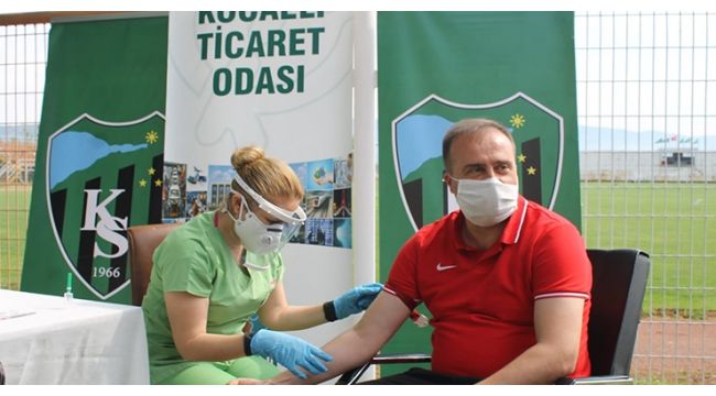 Kocaelispor koronavirüs testinden geçti