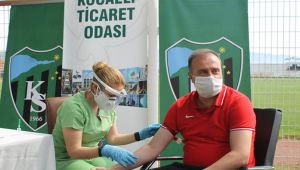 Kocaelispor koronavirüs testinden geçti