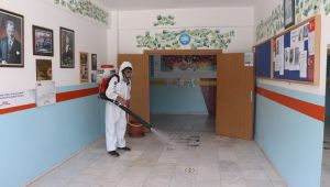 LGS sınavı için okullar dezenfekte ediliyor