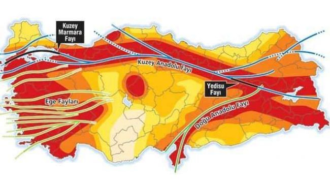 Marmara bölgesinde her an 7’nin üzerinde deprem olabilir