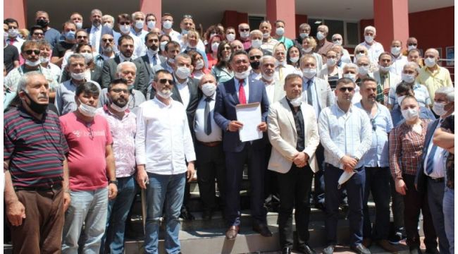 Şanbaz Yıldız mazbatasını aldı