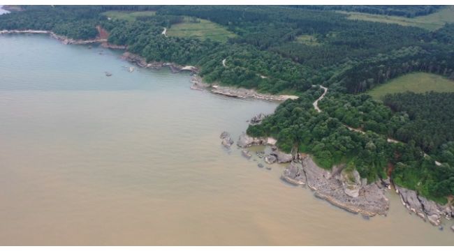 Sel suları Karadeniz’i kahverengiye bürüdü