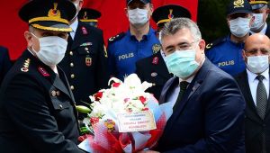 Tipioğlu'dan İl Jandarma Komutanlığını ziyaret