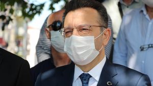 Vali Aksoy: '1 milyon 675 bin maske üretildi'