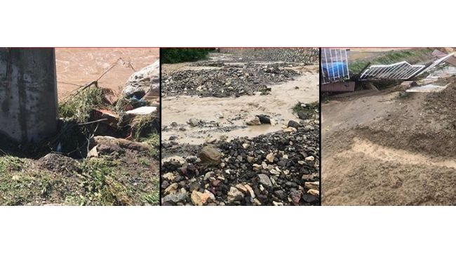 Zararların tespiti için çalışmalar başladı