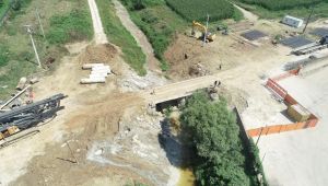 2 mahalleyi 4 şeritli modern köprü birbirine bağlayacak