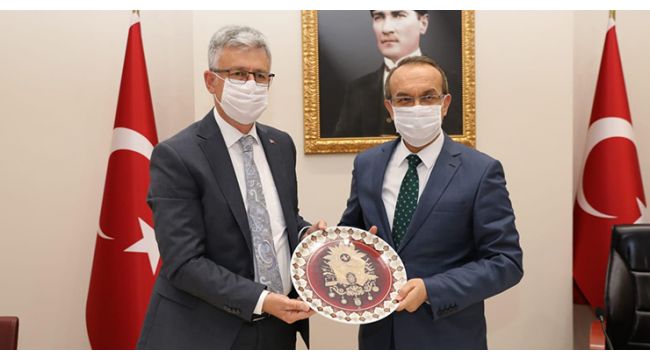 Ellibeş ve ekibinden Vali Yavuz'a hayırlı olsun ziyareti