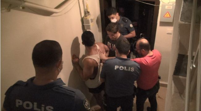 Balkondan çevreye ateş eden alkollü şahıs korku dolu anlar yaşattı