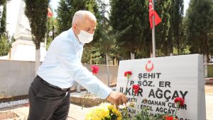 Başkan Büyükgöz’den Arife günü ziyaretleri