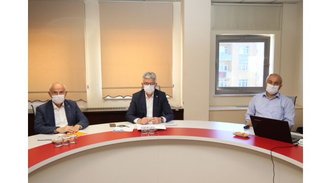Başkan Büyükgöz’den İl Başkanı Ellibeş’e hizmet sunumu