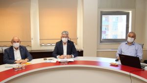 Başkan Büyükgöz’den İl Başkanı Ellibeş’e hizmet sunumu