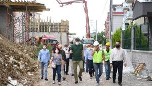 Başkan Kocaman, Ataevler Köprüsünü inceledi