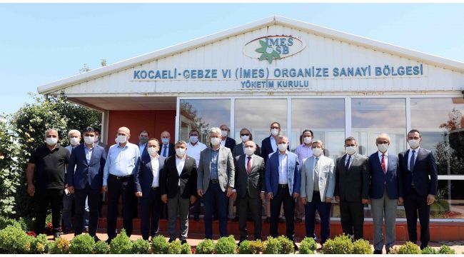 Kent protokolünden İMES OSB'ye ziyaret