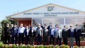 Kent protokolünden İMES OSB'ye ziyaret