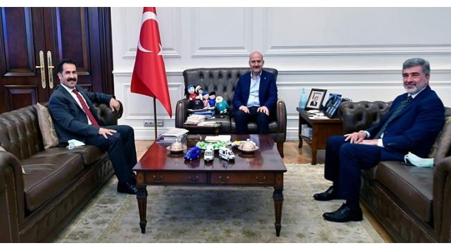 Çakır ve Yaman'dan Soylu'ya ziyaret
