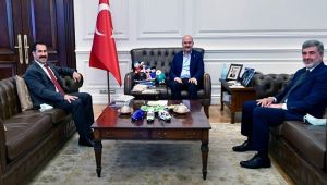 Çakır ve Yaman'dan Soylu'ya ziyaret