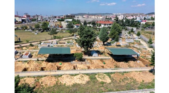 Çayırova’da seyyar defin çadırı hizmeti
