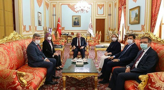 Cemil Yaman, Şentop'a gitti!