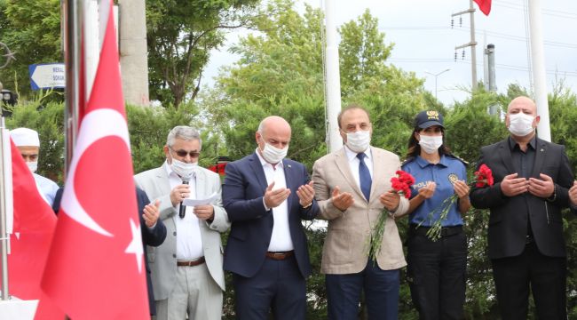 Darıca protokolü şehitleri unutmadı
