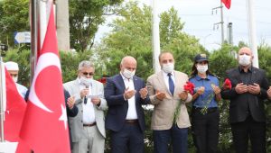 Darıca protokolü şehitleri unutmadı