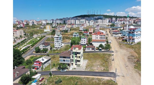 Emek Mahallesi’ne 10 bin ton asfalt