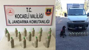 Gebze'de 150 bin TL değerinde esrar ele geçirildi