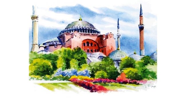 Gebze’de Ayasofya Konulu Resim Yarışması