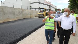 Gebze’de hummalı asfalt çalışmaları