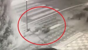 Gebze'de su kesintisine neden olan boru böyle patladı