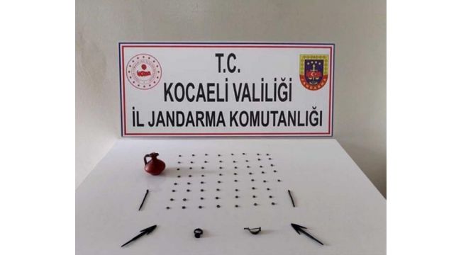 Gebze’de tarihi eser operasyonu: 1 gözaltı