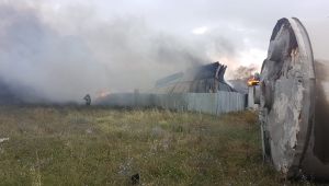Gebze'de geri dönüşüm tesisinde yangın
