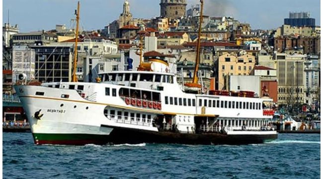 İstanbul'da artık vapur 5 kuruş!