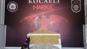 Kocaeli'de panelvan araçtan 375 kilogram eroin çıktı
