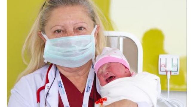 Merkez Prime Hastanesinin ilk bebeği dünyaya geldi!