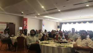 Nail Çiler gazetecilerle buluştu