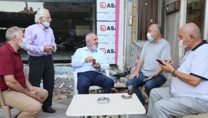 Başkan Aygün’den esnaf ziyaretleri