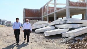 Başkan Aygün spor kompleksini inceledi