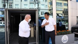 Başkan Bıyık, Kaymakam Kara’yı ağırladı