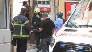 Binadaki koku ekipleri harekete geçirdi