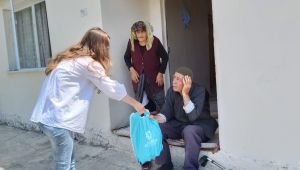 Büyükşehir’den yaşlılara bayram ziyareti