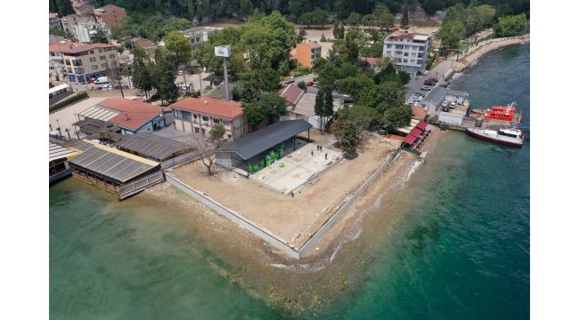 Darıca Sahil Parkı’na yeni restoran binası