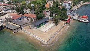 Darıca Sahil Parkı’na yeni restoran binası