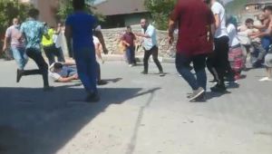 Dilovası’nda park meselesi yüzünden birbirine girdiler