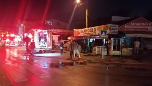 Gebze'de bir işyerinde çıkan yangın korkuttu
