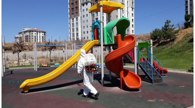 Gebze’de dezenfekte çalışmaları